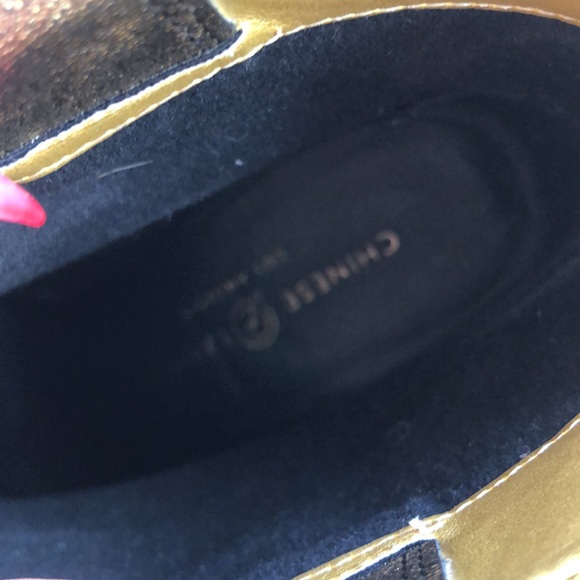 Sold🎉gold boots - Picture 3 of 5